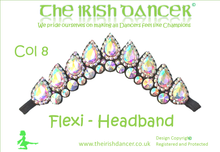 Load image into Gallery viewer, Flexi Crystal Headband 1