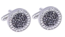 Load image into Gallery viewer, Crystal Cufflinks