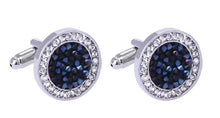 Load image into Gallery viewer, Crystal Cufflinks