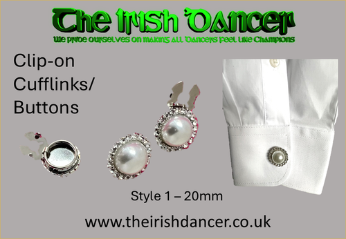 Clip on Cufflinks/Buttons