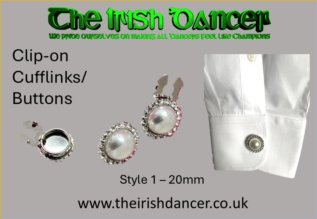 Clip on Cufflinks/Buttons