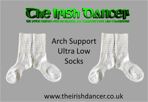 Ultra Low Ankle Length Poodle Socks (Irish Dancing) – Dublindanceshop