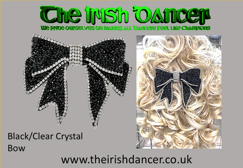 Black/Crystal Black Bow 1