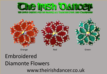 Load image into Gallery viewer, Embroidered Flowers