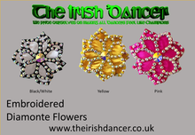 Load image into Gallery viewer, Embroidered Flowers
