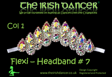 Load image into Gallery viewer, Flexi Crystal Headband 7