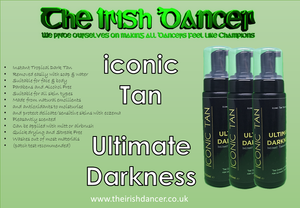 Iconic Tan "Ultimate Darkness" Instant Wash Off Tanning Mousse