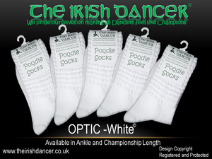 Champ Length Poodle Socks -Bulk Pack of 5