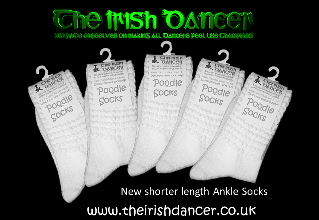 Ultra Low Length Poodle Socks - Bulk Pack of 5 – The Irish Dancer