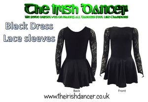 Long Sleeve Dance Leotard/Dress (It is recommended to order a size up)
