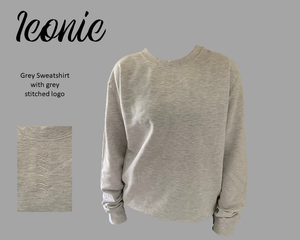Iconic Embroidered Sweatshirts - Junior sizes