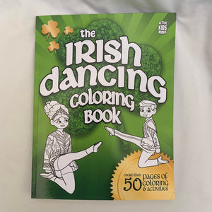 Irish Dancing Colouring Book