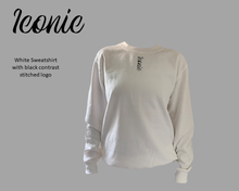 Load image into Gallery viewer, Iconic Embroidered Sweatshirts - Junior sizes